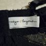 Edge O'Beyond luxury lingerie black and gold lace bra thong set 34DD Image 8