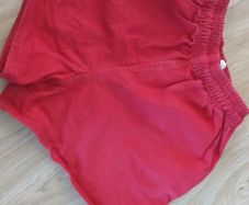 Canterbury red rugby shorts size 26