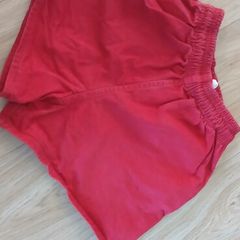 Canterbury red rugby shorts size 26