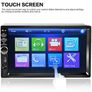 2 Din Car Video Player 7 inch Touch Screen Multimedia player MP5 Player USB FM Bluetooth With Rear View Camera Image 4