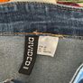 dress h&n denim mini dress size large button front with pockets Image 8