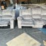 Grey 3+2 sofa recliner set Image 2