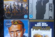 Steve Mcqueen 4 Dvd Lot Great Escape, Bullitt, Papillon, Magnificent Seven