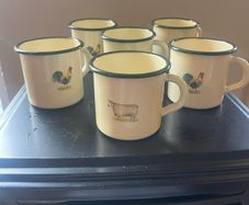 enamel mugs