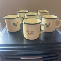 enamel mugs