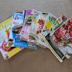 collection of recipe magazines