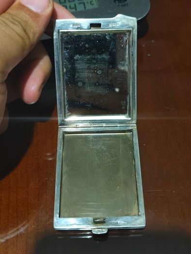 Sterling silver case