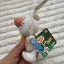 Nature Cat Daisy Rabbit Plush Dirty Keychain TOMY Please look at the pictures Image 7