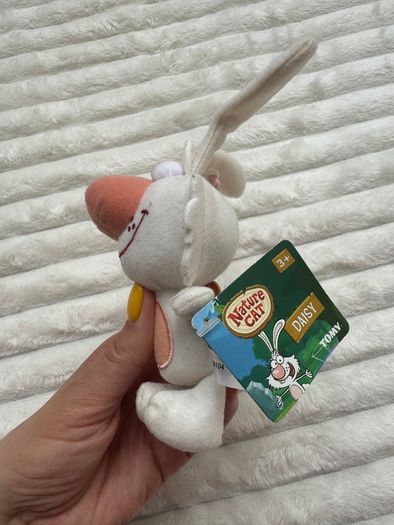 Nature Cat Daisy Rabbit Plush Dirty Keychain TOMY Please look at the pictures