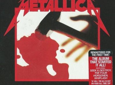 Metallica Kill Em All Remastered CD Album
