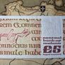 5 Pound B Series 14/09/88 (pin Holes) Irish Note Image 2