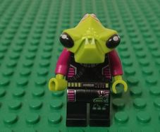 Lego Alien pilot minifigure