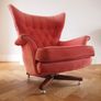 Mid Century G Plan 6250 Swivel Chair Blofeld Vintage Retro 1960s 1970s Image 2