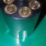 Revolver bullets design metal herb grinder Image 2