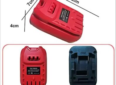Adapter is Applicable to Craftsman 20V Cordless Tool for Dewalt 20V/Milwaukee 18V Lithium Battery Conversion
