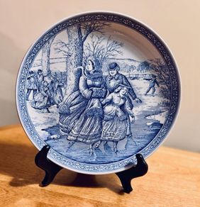Spode Blue Room Collection Christmas Plate
