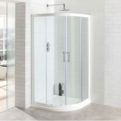 Offset Quad Shower Door