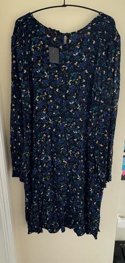 Peacocks Black Floral Dress