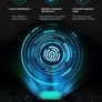 APP Bluetooth WiFi Indoor Smart Door Lock Biometric Fingerprint Lock Password Key Unlock Electronic Digital Lock Image 2