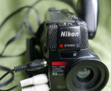 Nikon VN-310 Video Camera Recorder Camcorder Action-8 8mm tape - WORKS WELL
