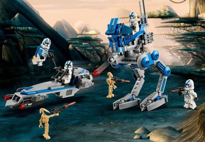 Lego 501 CLONE TROOPERS Lego Star Wars Minifigures