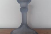 CANDLESTICK - Art Deco - Frosted Glass