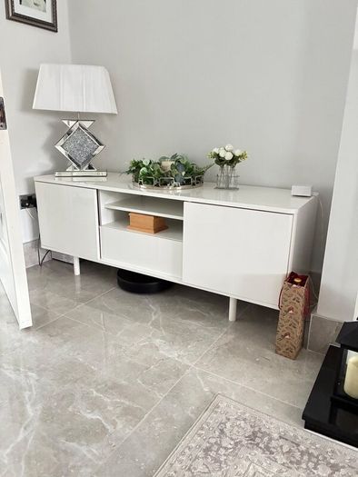 IKEA white pvc tv stand