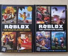 Roblox Books - Top Adventure Games + Top Role-Playing Games Hardback