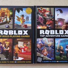 Roblox Books - Top Adventure Games + Top Role-Playing Games Hardback