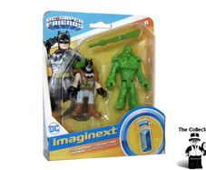 Fisher-Price Imaginext DC Super Friends Batman And Swamp Thing Brand New Sealed