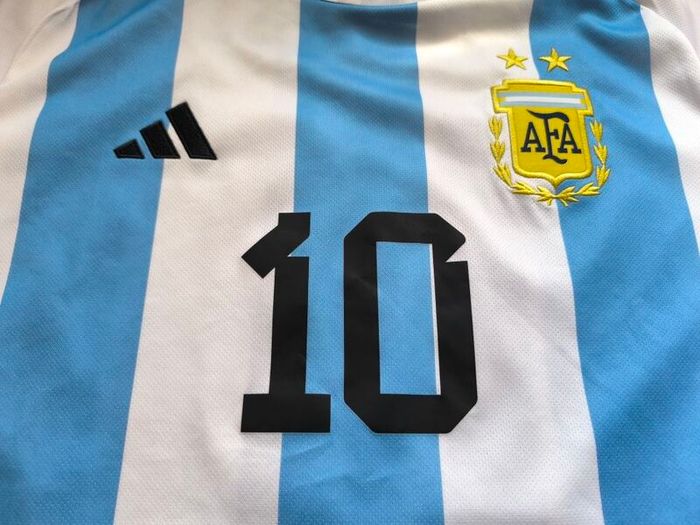 2022 Argentina Messi Adidas Home Jersey Size L Adults