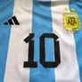 2022 Argentina Messi Adidas Home Jersey Size L Adults Image 5