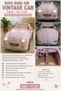 Vintage Doll Car
