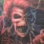 3D poster  "Bad to the Bone" by artist Andrew Dobell Image 4