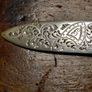 Antique Engraved Table Knives Set of 3 Image 7