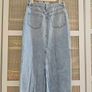 Denim Maxi Skirt Divided UK8 New Image 5