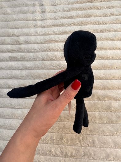 Minecraft Enderman Plush MoJang Gaming Black approx. 24 cm. Used NO Tag Please see photos