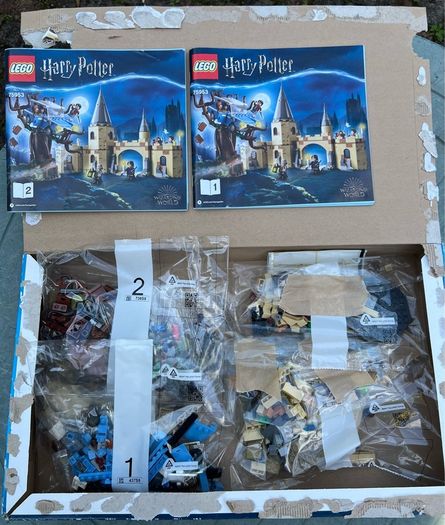 Harry Potter Retired Lego - Whomping Willow 75953 - 3 Sealed Bags Read Description