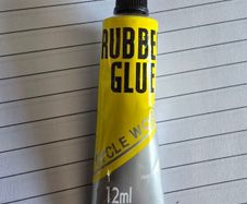 Rubber glue