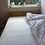 Double IKEA Bed + Mattress + Mattress Protector for Sale Image 5