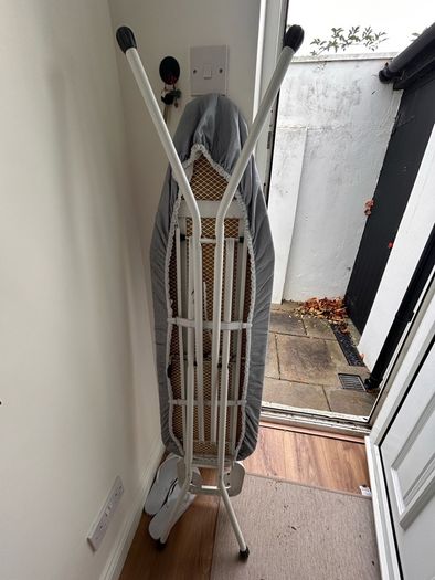 iron and ironing board