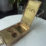 Vintage Art Deco Park Lane (L.S. Mayer) Gold-Tone Vanity Purse/Cigarette Case. Mesh Wristlet. Image 8