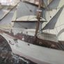 model ship in display case Image 6