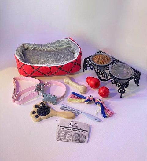Our Generation Dog Grooming kit, German Shepard and bunny set
