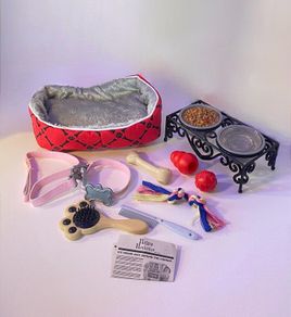 Our Generation Dog Grooming kit, German Shepard and bunny set