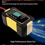12V 6A Intelligent Car Motorcycle Battery Charger for Auto Moto Lead Acid AGM Gel VRLA Smart Charging 6A 12V Digital LCD Display Image 4