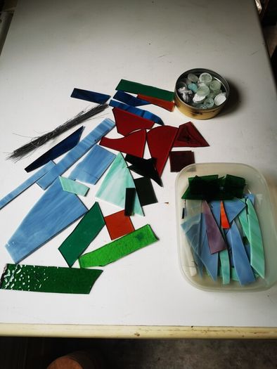 Glass Kiln and materials Studio dispersal