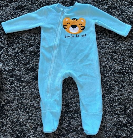 Fleece baby suit