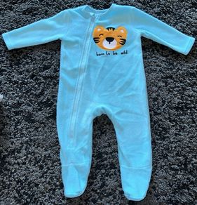 Fleece baby suit