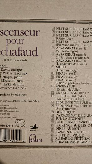 Miles Davis  - Ascenseur Pour L'echafaud.